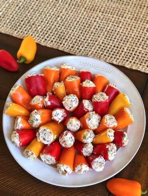 Take note of how many appetizers per person so you don't run out early: Easy Appetizer Idea: PARTY POPPERS (Make Ahead w/ only 5 Ingredients)