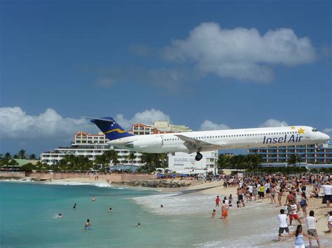 Photo Taken While In St Maarten At Maho Beach Princess Juliana Airport Is One Of The World S