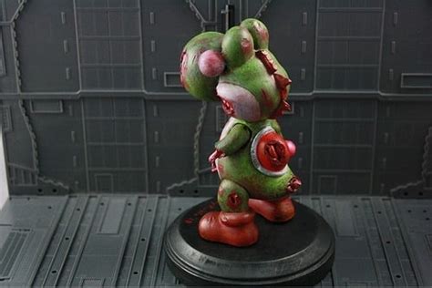 Custom Zombie Yoshi An Evil Resident In Any Collection
