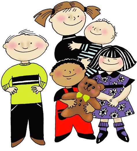 Children And Families Clip Art Clipart Best