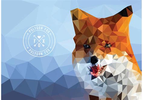 Free Vector Geometric Polygon Fox Wallpaper Download Free Vector Art