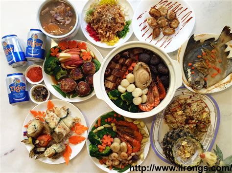 The celebration will begin with ancestor worshipping and will be followed by a reunion dinner, a savory and royally feast cooked for the occasion. Lirong | A singapore food and lifestyle blog: Happy Lunar ...