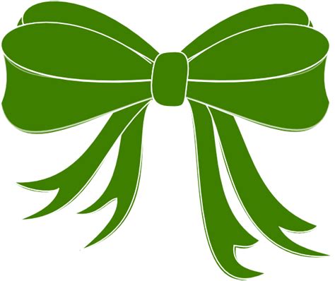 Green Bow Ribbon Clip Art At Vector Clip Art Online