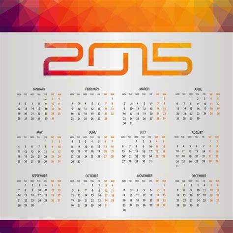 Calendario 2015 Para Imprimir 2016 Blank Calendar Calendar En