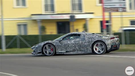 2025 Ferrari Sf90 Replacement Spied With Larger Side Intakes