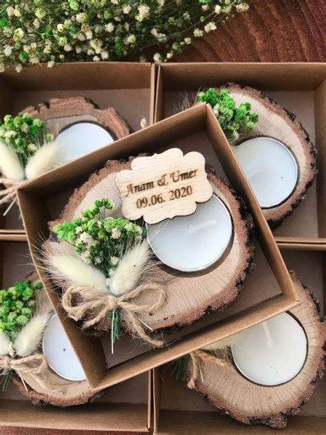 Personalized Wedding Favors For Guests In Bulk Wooden Etsy