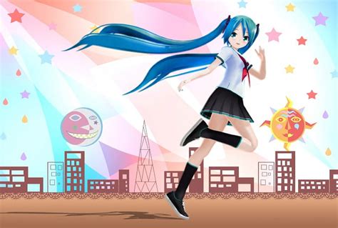 1920x1080px 1080p Free Download Hatsune On The Run Vocaloid