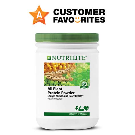 nutrilite all plant protein powder protein health shop all amway singapore