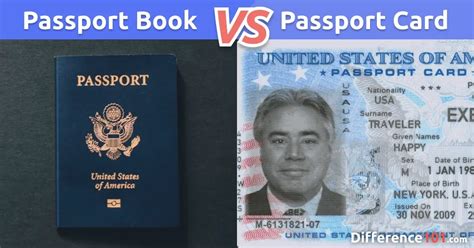 Us Passport Book Versus Card Understand The Differences 40 Off