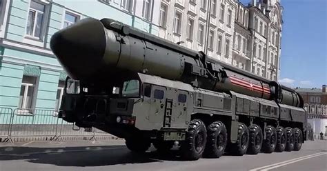 Russia To Test New Satan 2 Ballistic Missile That Could Obliterate Area The Size Of Uk Or Texas