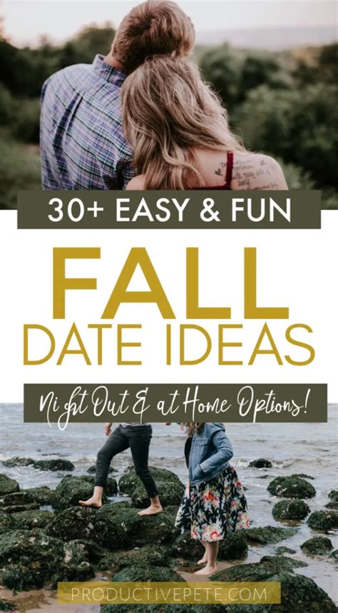 adventurous to cozy fall date ideas for couples fall dates halloween date cozy fall