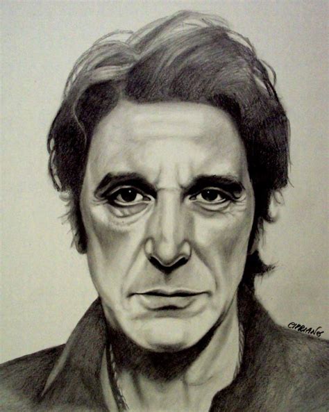 Al Pacino Pencil Male Sketch Art Drawings