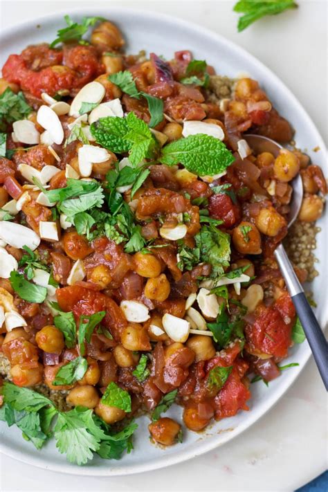 Easy Moroccan Chickpeas Eating By Elaine