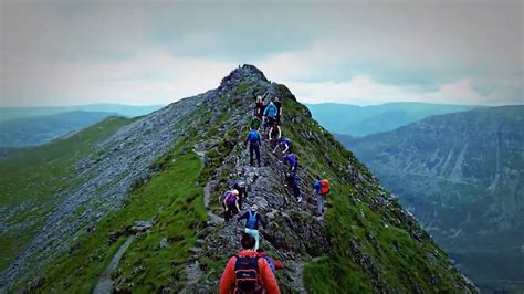 Helvellyn And Striding Edge Guided Walk Youtube