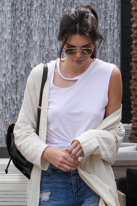 Look Away Kris 11 Times Kendall Jenner Exposed Her Nipple Piercing