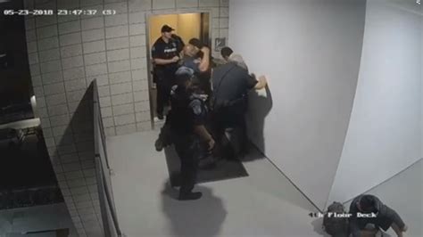 Shocking Video Shows Police Officers Surrounding Man Beating Him