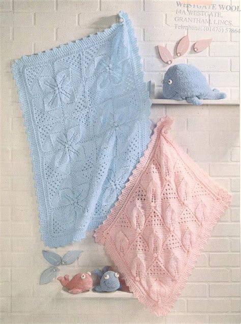 Digital Knit Pattern Lovely Baby Cot Or Crib And Pram Size Etsy