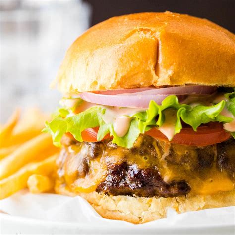 Perfect Air Fryer Hamburgers So Juicy And Tender Plated Cravings