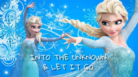 Elsa Double Songs Into The Unknown Let It Go YouTube