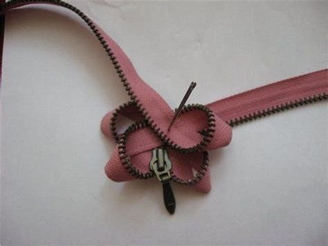 How To Make Easy Zipper Flowers Молния