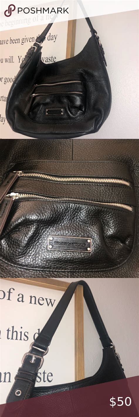 Tignanello Black Leather Hobo Bag Tignanello Black Leather Hobo Bag The