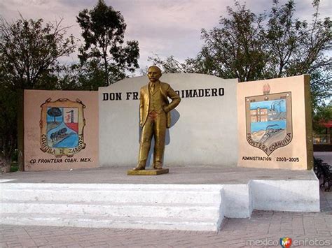 Monumento A Francisco I Madero Ciudad Frontera Coahuila