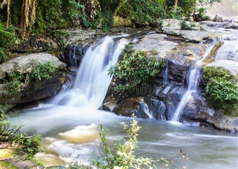 Wachirathan Waterfall Doi Inthanon National Park In Chiang Mai