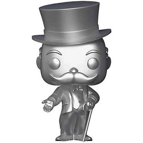 Funko Pop Uncle Pennybags Silver Monopoly 1