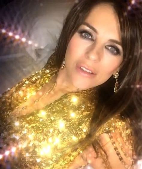 Elizabeth Hurley Shares Otherworldly Photo From Bed Hello