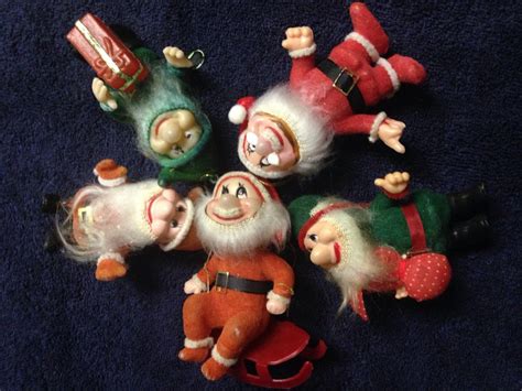 Disney 7 Dwarfs Christmas Ornaments Set Of 5 Ornament Set Christmas
