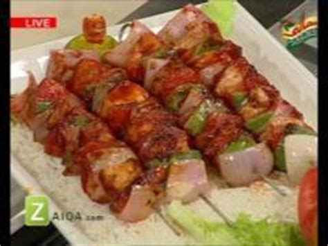 Turn and grill until the other side is marked and the patties feel firm, 3 to 5 more minutes; Chicken Shashlik By Cooking Expert Shireen Anwer | Zaiqa