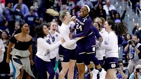 Notre Dame Beats Uconn Will Face Mississippi State Cnn