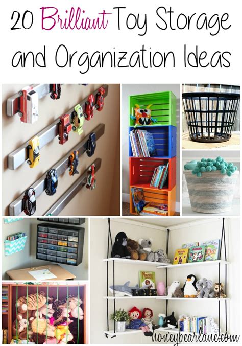 20 Brilliant Toy Storage And Organization Ideas Honeybear Lane