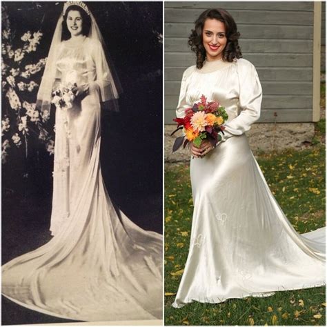12 beautiful brides who wore their mom or grandma s wedding dress huffpost life