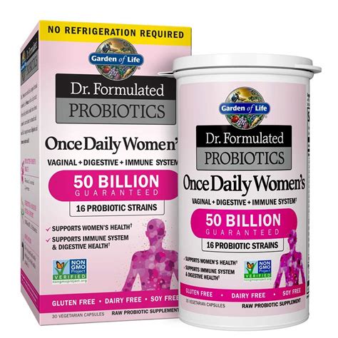 Buy Garden Of Life Once Daily Dr Formulated Probiotics For Women 50 Billion Cfu 16 Probiotic