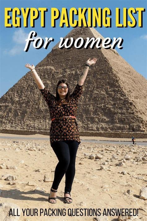Egypt Packing List For Women What To Pack For A Trip To Egypt