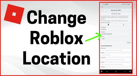 How To Change Location On Roblox Account Youtube