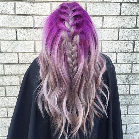 Purple hair mask for blonde, platinum and silver hair: 20 Swoon-Worthy Lilac Hair Ideas