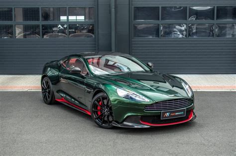 Aston Martin Vanquish British Racing Green Wrap Wikicars