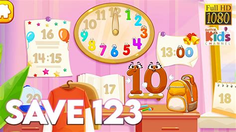 Save The Numbers For Kids Learn To Count 123 Game Review 1080p