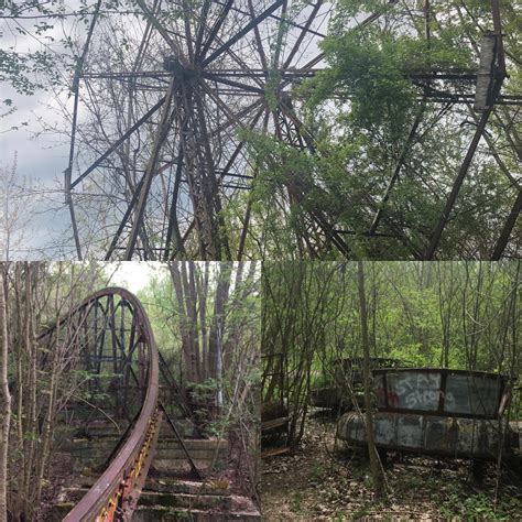 The Few Remains Of Chippewa Lake Amusement Park Near Medina Ohio Ohio