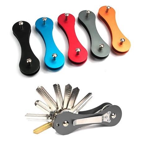 Smart Key Holder Compact Keychain Gadget Pocket Key Organizer Key Ring