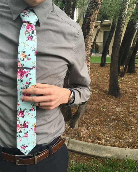 Floral Tie By Mytieshop Wedding Idea Flower Tie Necktie Ideas Groom Wedding Ideas