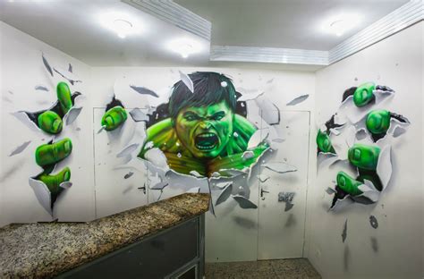 Graffiti Hulk By Rafael Se7 Pics