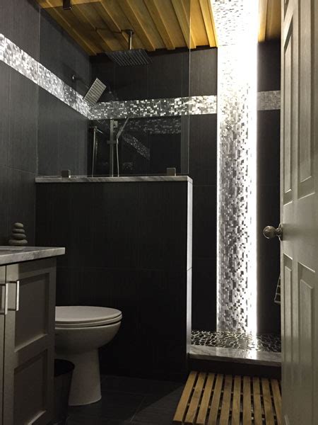 Obtain a light fixture of the same type as. LED Bathroom Lighting using 12VDC Warm White LED Strip ...