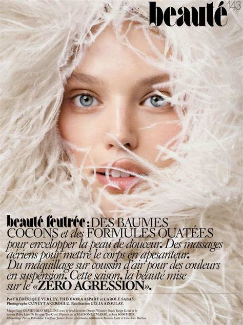 Emily Didonato Takes Beauty Pages Of Vogue Paris