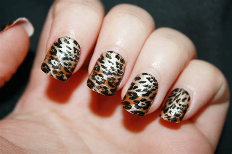 Leopard Print Impress Nails