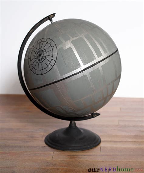 Everyone Should Have A Diy Death Star Globe Our Nerd Home