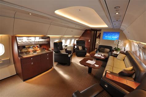 Largest Private Jet Interior