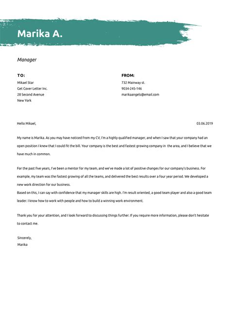Community Manager Cover Letter Sample And Template 2020 Getcoverletter